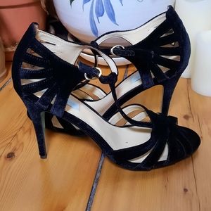 BRAND NEW velvet stilleto Heels